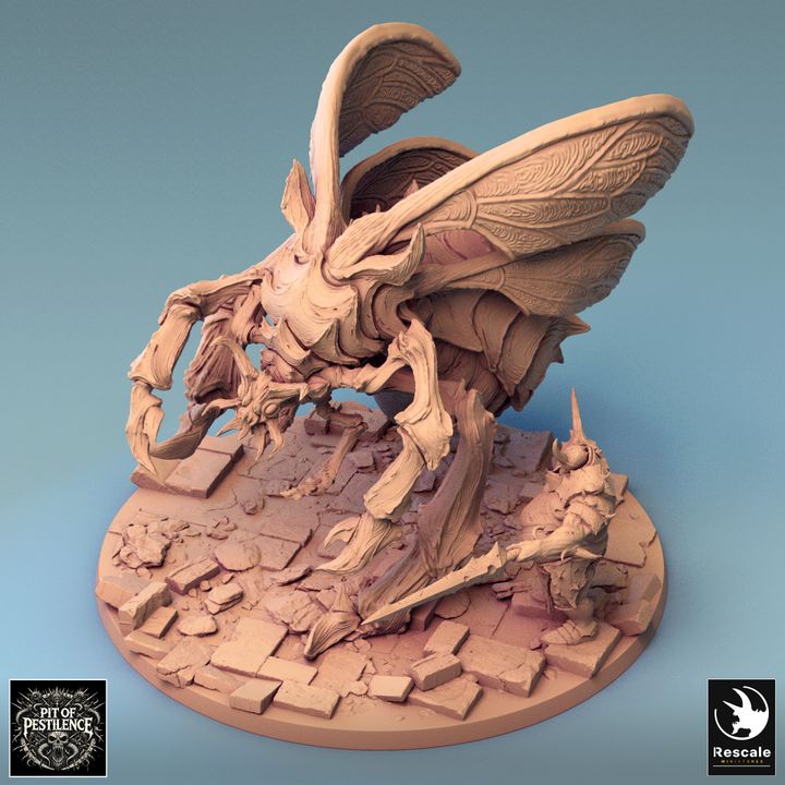 Collection Insectoid Beast Rider Monstrosities | Colossal | Rescale Miniatures | D&D DnD Pathfinder Miniature