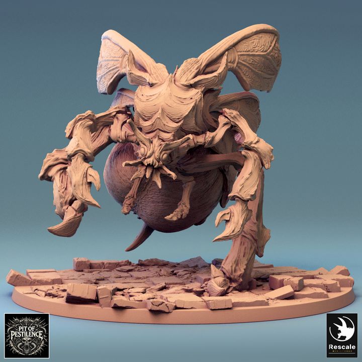 Collection Insectoid Beast Rider Monstrosities | Colossal | Rescale Miniatures | D&D DnD Pathfinder Miniature