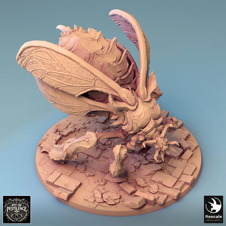 Collection Insectoid Beast Rider Monstrosities | Colossal | Rescale Miniatures | D&D DnD Pathfinder Miniature