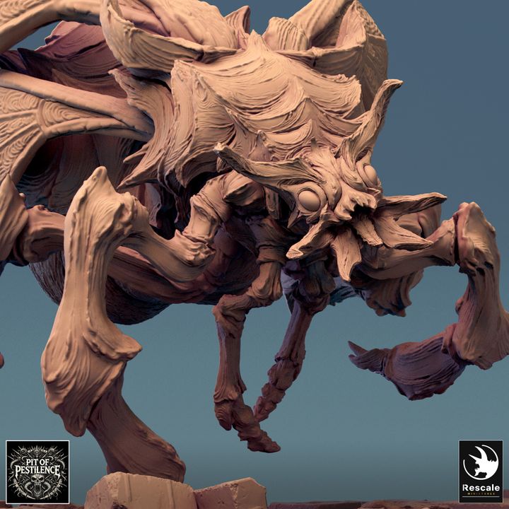 Collection Insectoid Beast Rider Monstrosities | Colossal | Rescale Miniatures | D&D DnD Pathfinder Miniature