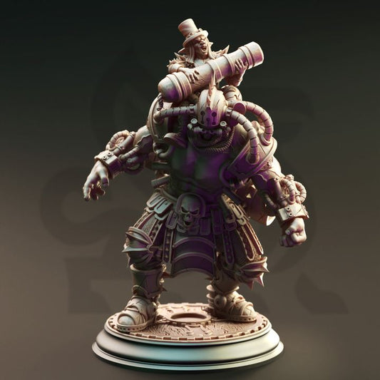 Chemical Abomination Goblin Mount Orc | Large | DM Stash | D&D DnD Pathfinder Miniature
