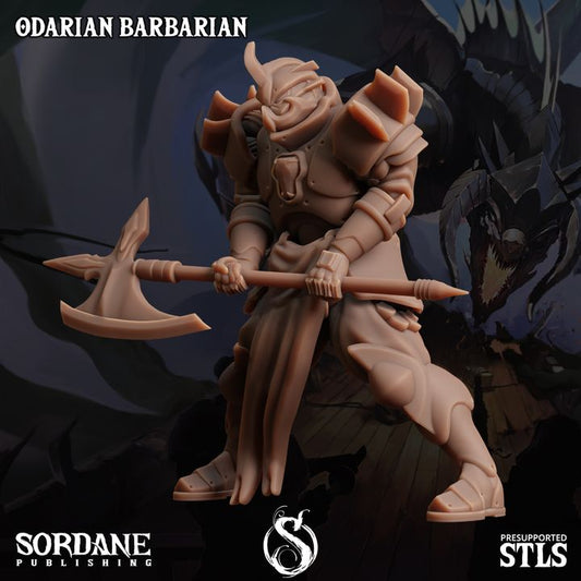 Odarian Barbarian - Warrior (25mm Base)