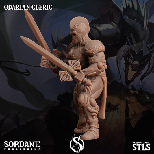 Odarian Cleric - Dual Wielding (25mm Base)