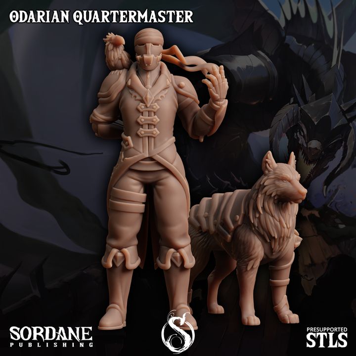 Intendente odariano de pie (base de 25 mm)