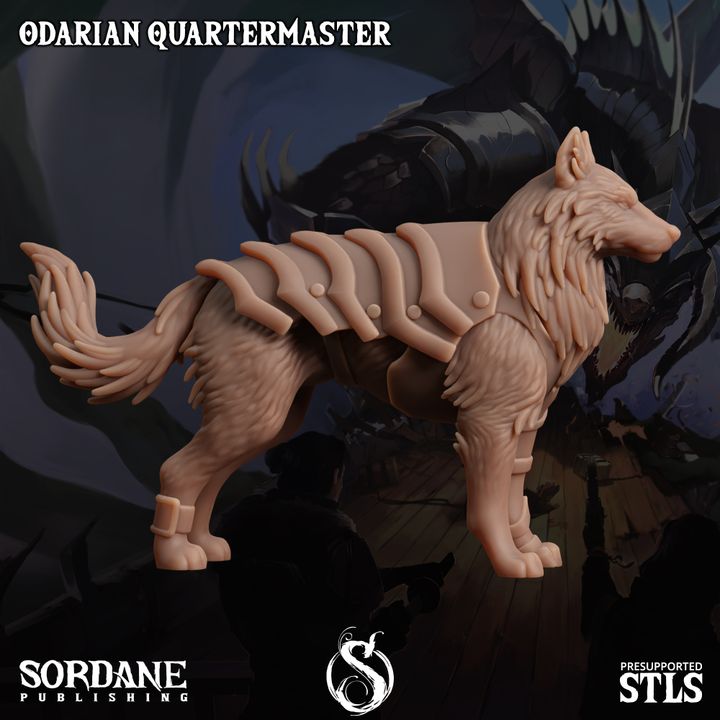 Intendente odariano de pie (base de 25 mm)