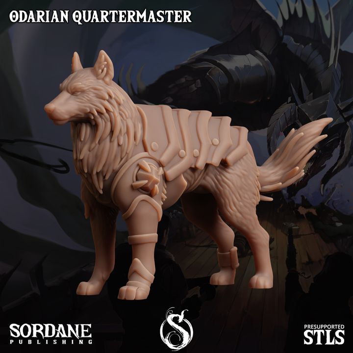 Intendente odariano de pie (base de 25 mm)