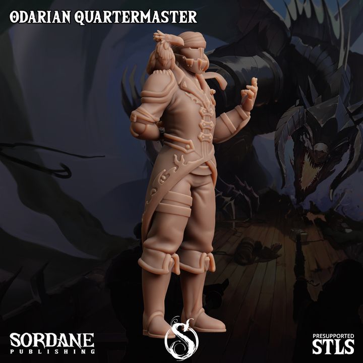 Intendente odariano de pie (base de 25 mm)