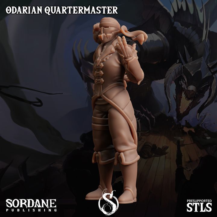 Intendente odariano de pie (base de 25 mm)