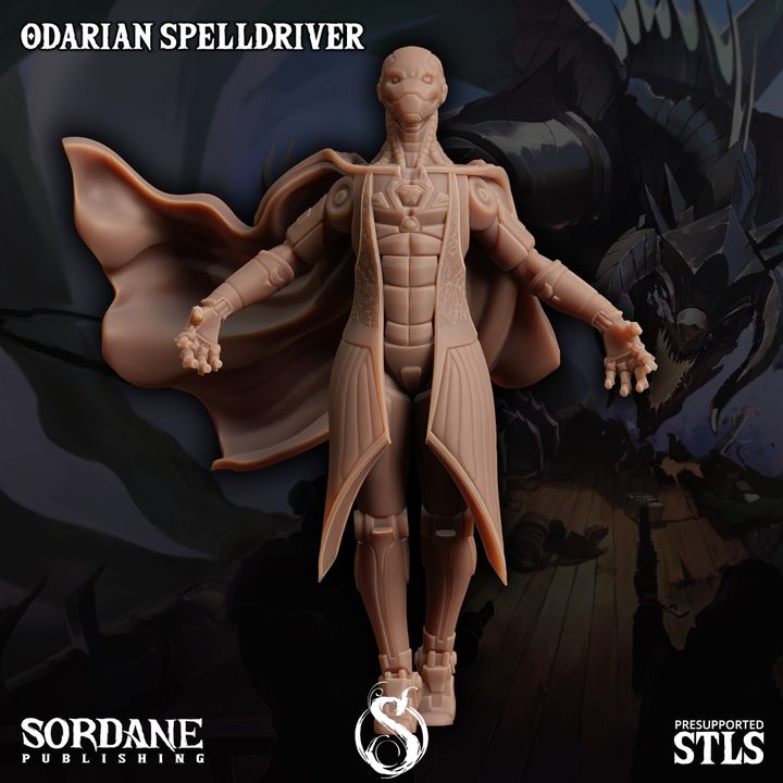 Odarian Spelldriver - Deckhand (25mm Base)