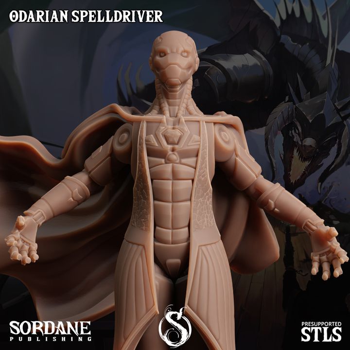 Odarian Spelldriver - Deckhand (25mm Base)