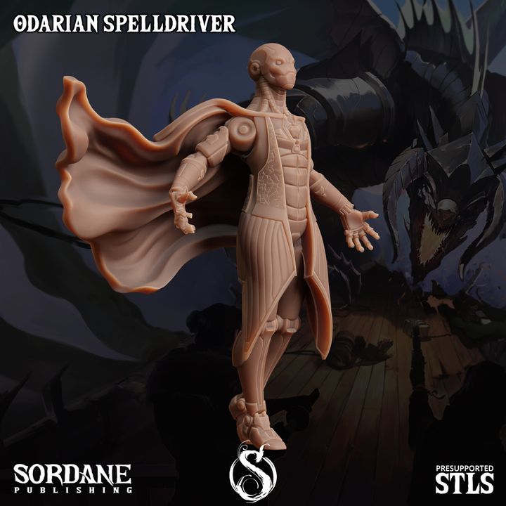 Odarian Spelldriver - Deckhand (25mm Base)