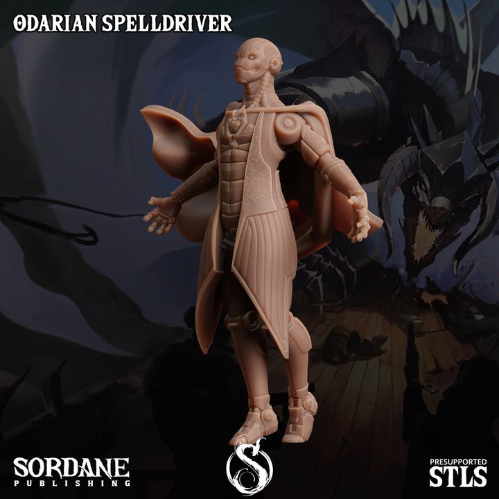 Odarian Spelldriver - Deckhand (25mm Base)