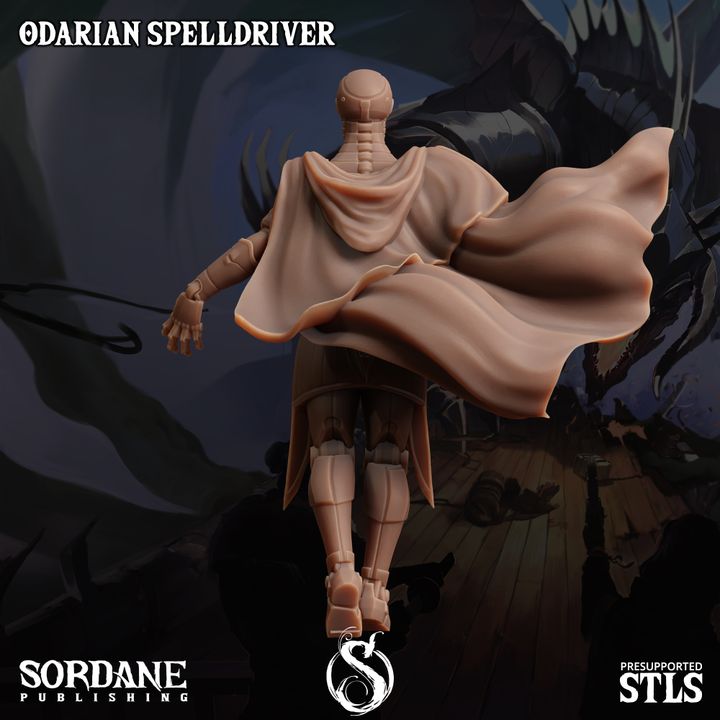 Odarian Spelldriver - Deckhand (25mm Base)