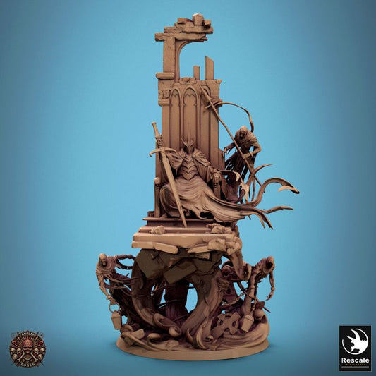 Ombral, the Sepulchral Lord - Seated (60mm Base)