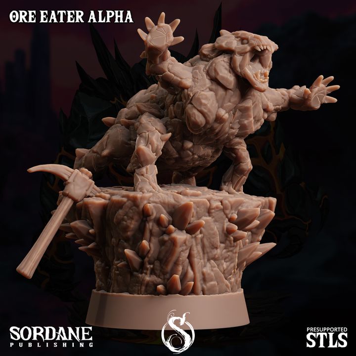 Alpha Ore Eater - Guard (50mm Base)