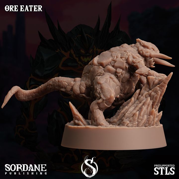 Ore Eater - Standing (25mm Base)