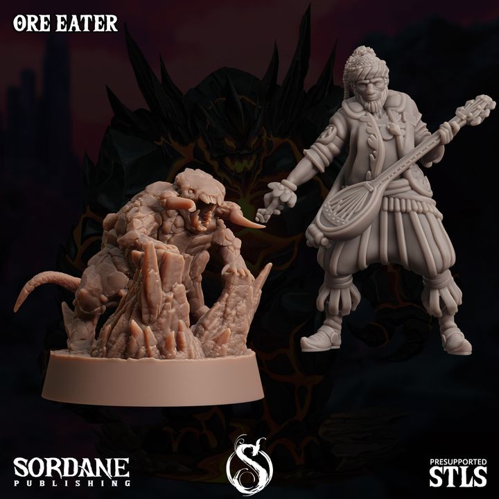 Ore Eater - Standing (25mm Base)