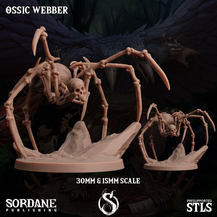 Arachnid Construct Monster Guard | Medium | Sordane Publishing | D&D DnD Pathfinder Miniature