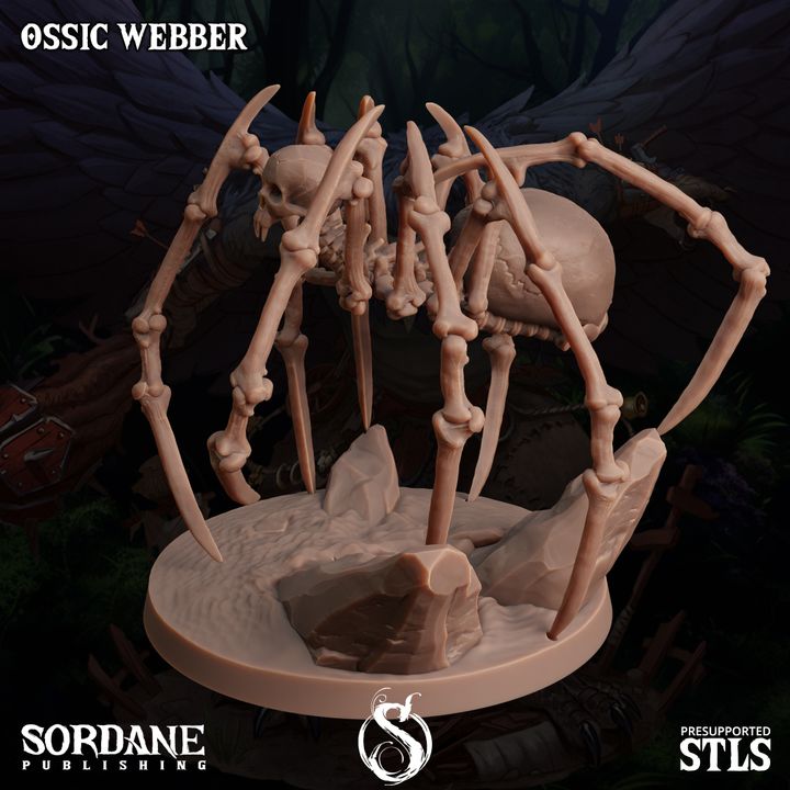 Arachnid Construct Monster Guard | Medium | Sordane Publishing | D&D DnD Pathfinder Miniature