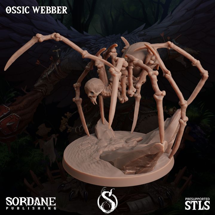 Arachnid Construct Monster Guard | Medium | Sordane Publishing | D&D DnD Pathfinder Miniature
