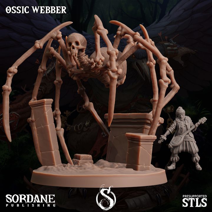 Arachnid Construct Monster Guard | Medium | Sordane Publishing | D&D DnD Pathfinder Miniature