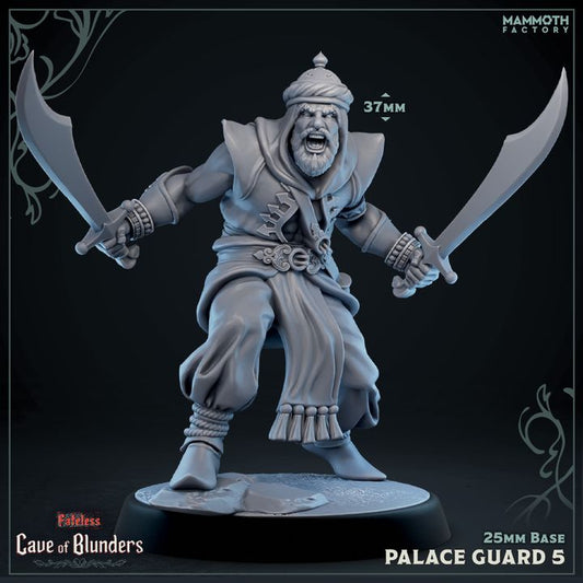 Palace Guard Fighter Humanoids Minis | Medium | Mammoth Factory | D&D DnD Pathfinder Miniature