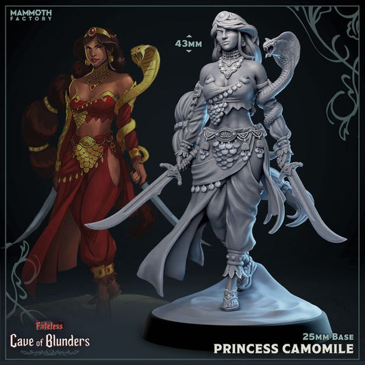 Princess Chamomile - Dual Wield (25mm Base)