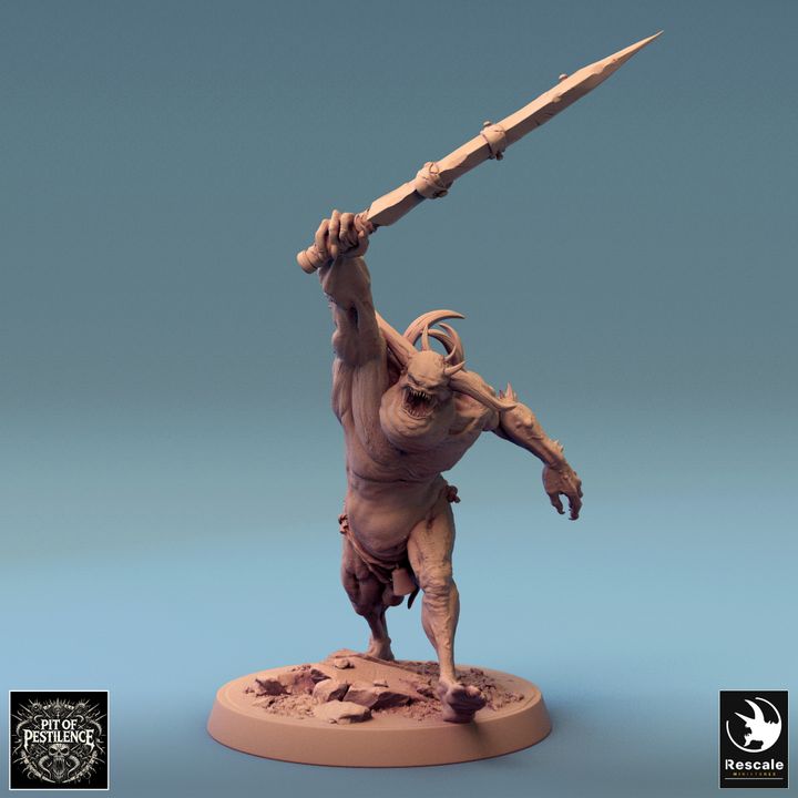 Collection Putrid Servants Humanoids Necromancer Undead | Medium | Rescale Miniatures | D&D DnD Pathfinder Miniature