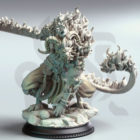 Rakshasa Demon Fiend Miniature | Large | DM Stash | D&D DnD Pathfinder Miniature