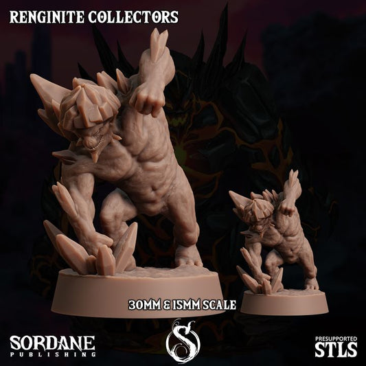 Renginite Collector Elemental Construct | Medium | Sordane Publishing | D&D DnD Pathfinder Miniature