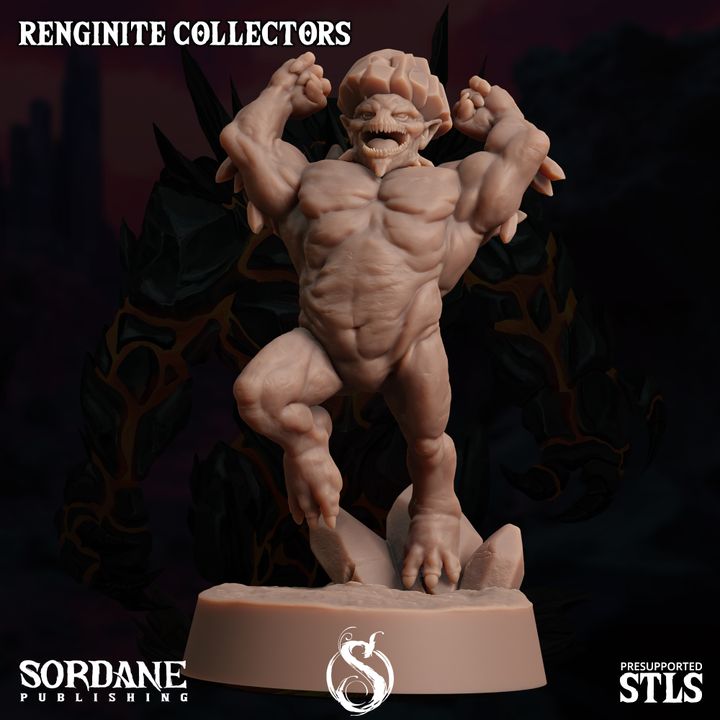 Renginite Collector Elemental Construct | Medium | Sordane Publishing | D&D DnD Pathfinder Miniature