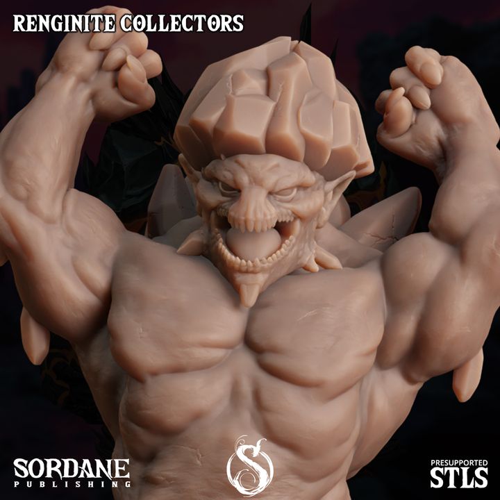 Renginite Collector Elemental Construct | Medium | Sordane Publishing | D&D DnD Pathfinder Miniature
