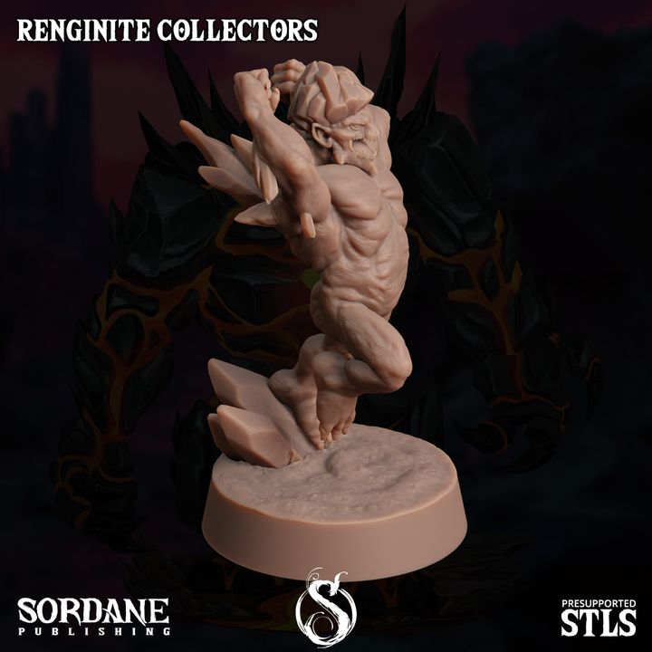 Renginite Collector Elemental Construct | Medium | Sordane Publishing | D&D DnD Pathfinder Miniature