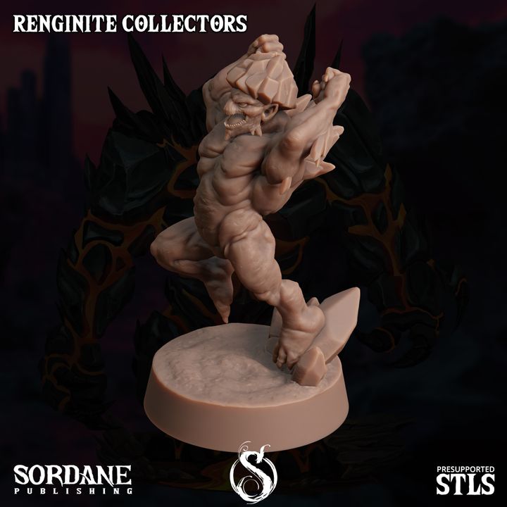 Renginite Collector Elemental Construct | Medium | Sordane Publishing | D&D DnD Pathfinder Miniature