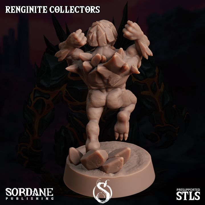 Renginite Collector Elemental Construct | Medium | Sordane Publishing | D&D DnD Pathfinder Miniature
