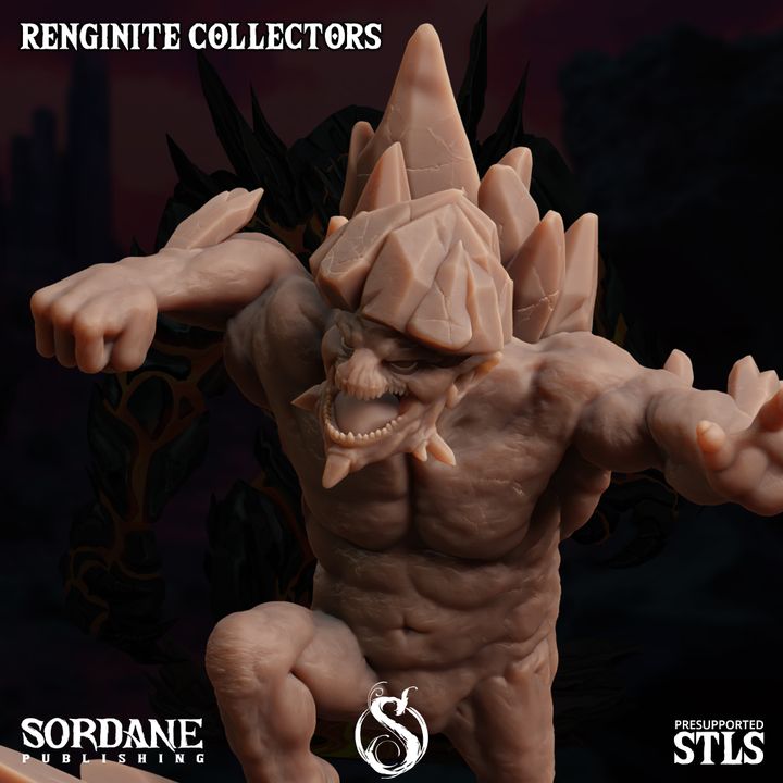 Renginite Collector Elemental Construct | Medium | Sordane Publishing | D&D DnD Pathfinder Miniature