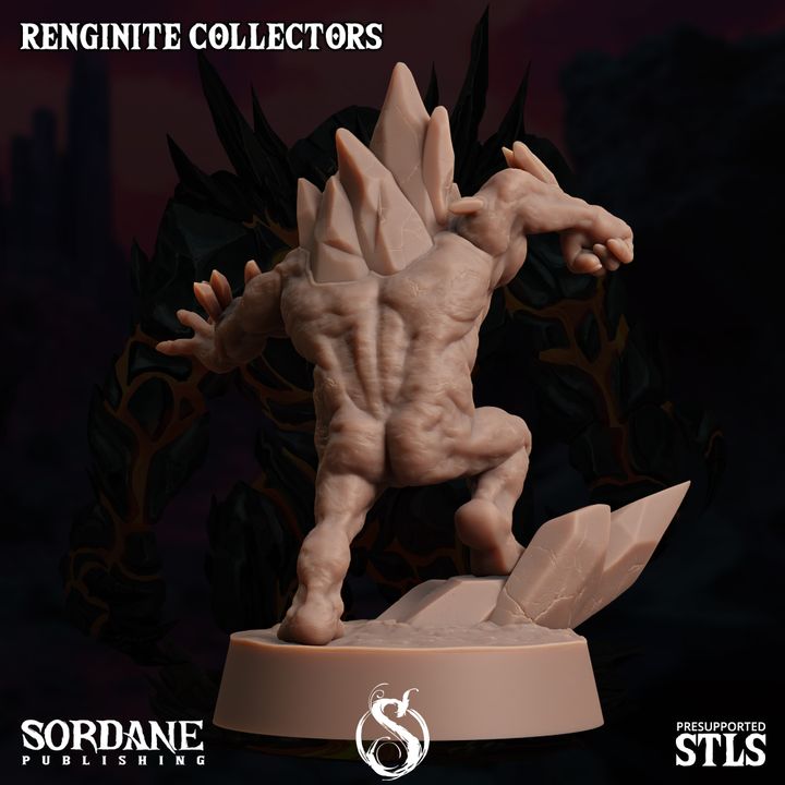 Renginite Collector Elemental Construct | Medium | Sordane Publishing | D&D DnD Pathfinder Miniature