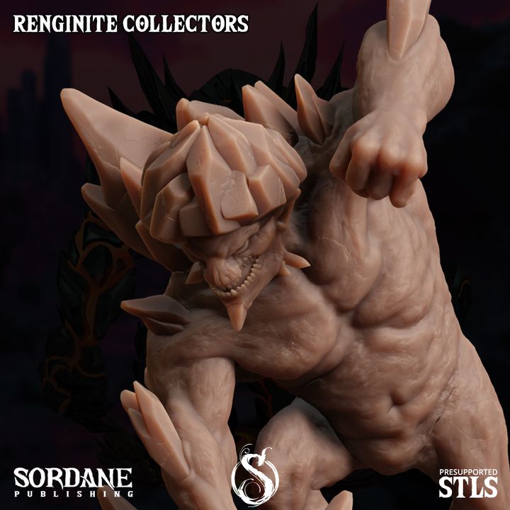 Renginite Collector Elemental Construct | Medium | Sordane Publishing | D&D DnD Pathfinder Miniature