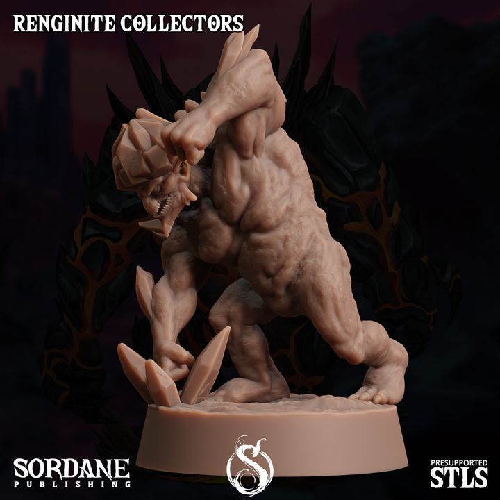 Renginite Collector Elemental Construct | Medium | Sordane Publishing | D&D DnD Pathfinder Miniature