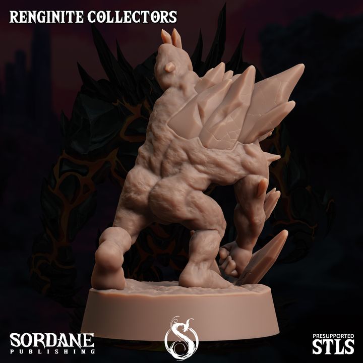 Renginite Collector Elemental Construct | Medium | Sordane Publishing | D&D DnD Pathfinder Miniature