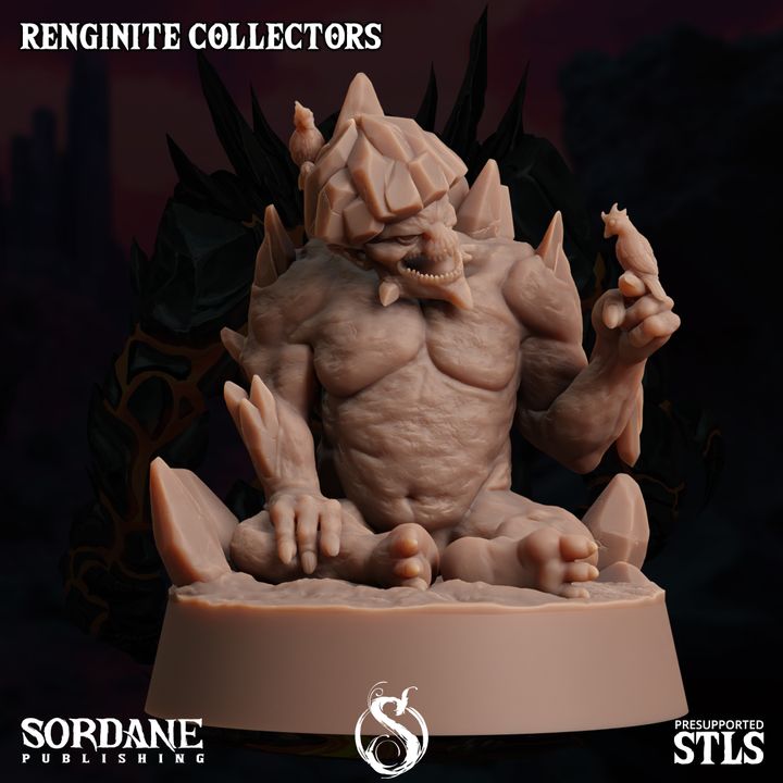 Renginite Collector Elemental Construct | Medium | Sordane Publishing | D&D DnD Pathfinder Miniature