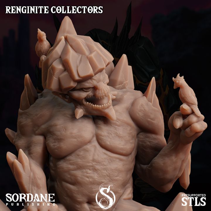 Renginite Collector Elemental Construct | Medium | Sordane Publishing | D&D DnD Pathfinder Miniature