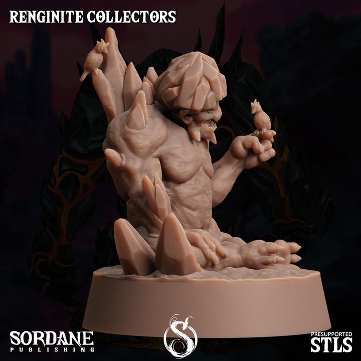 Renginite Collector Elemental Construct | Medium | Sordane Publishing | D&D DnD Pathfinder Miniature