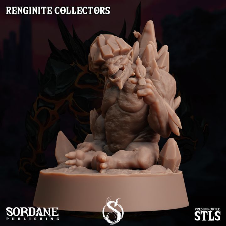 Renginite Collector Elemental Construct | Medium | Sordane Publishing | D&D DnD Pathfinder Miniature
