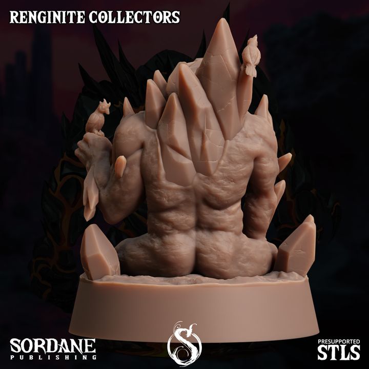Renginite Collector Elemental Construct | Medium | Sordane Publishing | D&D DnD Pathfinder Miniature