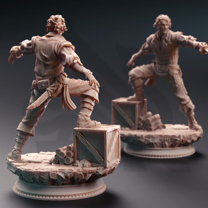 Bandit Swashbuckler Thugs Rogue Humanoids | Medium | DM Stash | D&D DnD Pathfinder Miniature
