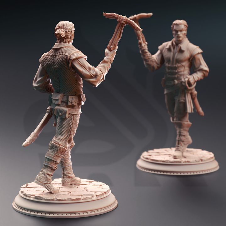 Bandit Swashbuckler Thugs Rogue Humanoids | Medium | DM Stash | D&D DnD Pathfinder Miniature