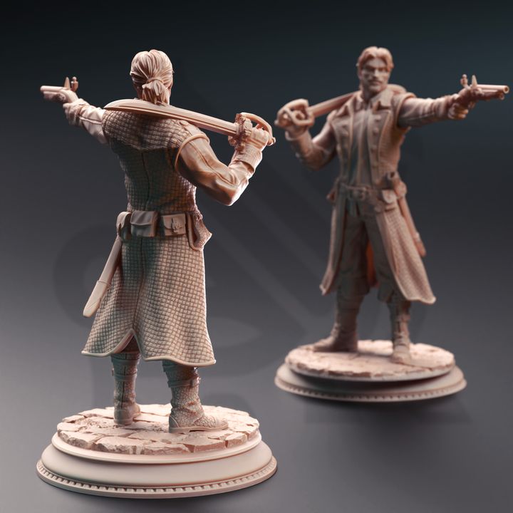 Bandit Swashbuckler Thugs Rogue Humanoids | Medium | DM Stash | D&D DnD Pathfinder Miniature