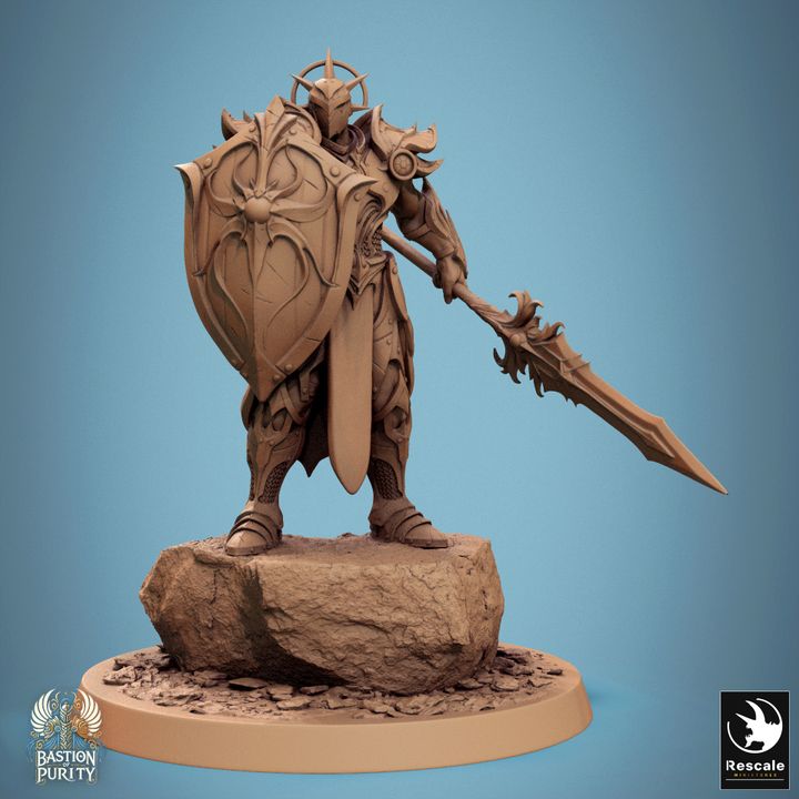 Sentinel Guardian Paladin Construct | Large | Rescale Miniatures | D&D DnD Pathfinder Miniature