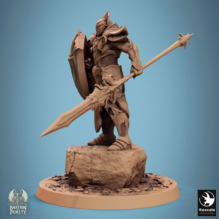 Sentinel Guardian Paladin Construct | Large | Rescale Miniatures | D&D DnD Pathfinder Miniature